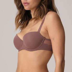 LOUIE SAT satin taupe