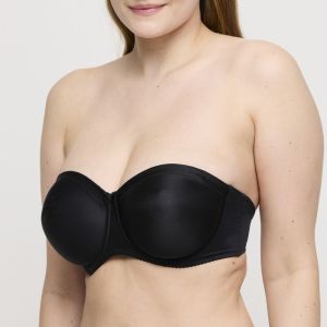 SATIN ZWA zwart
