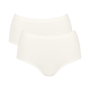 GO Sense Highwaist 2P 00gz SILK WHITE