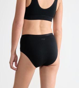 Go Daily Cotton Midi 3P 0004 BLACK