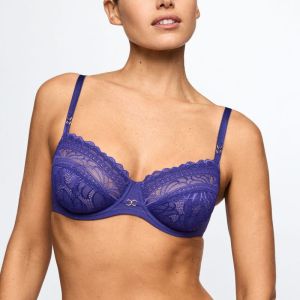 CERINA VEC velvet blue