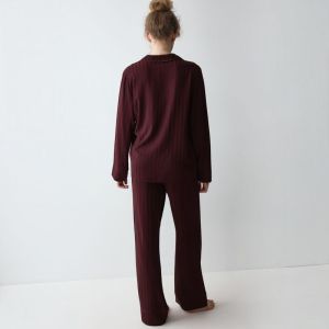 Amourette Jacquard 7291 Burgundy