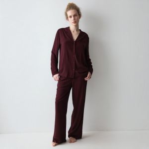Amourette Jacquard 7291 Burgundy